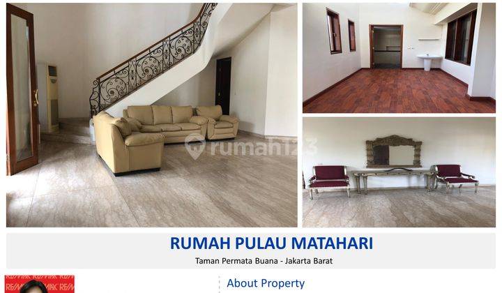 Rumah Pulau Matahari Taman Permata Buana Jakarta Barat  lokasi strategis , bebas banjir 1