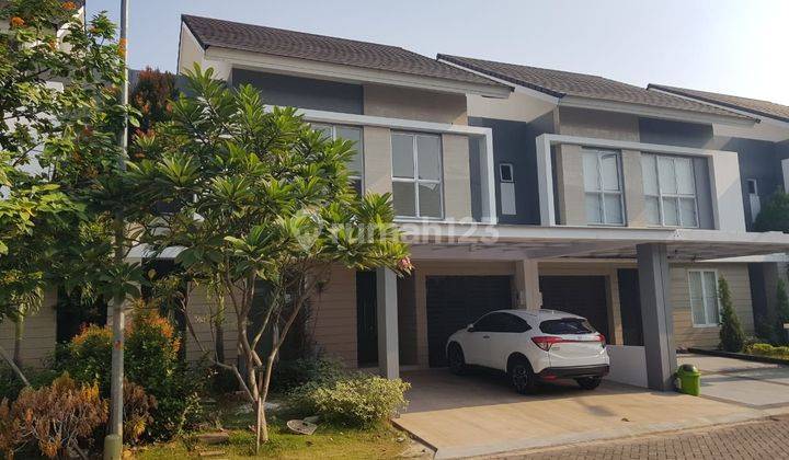 Rumah 2Lantai siap huni full renoved Luas 10x22 Type 4KT Cluster Palm Spring JGC Jakarta Garden City Jakarta Timur 1