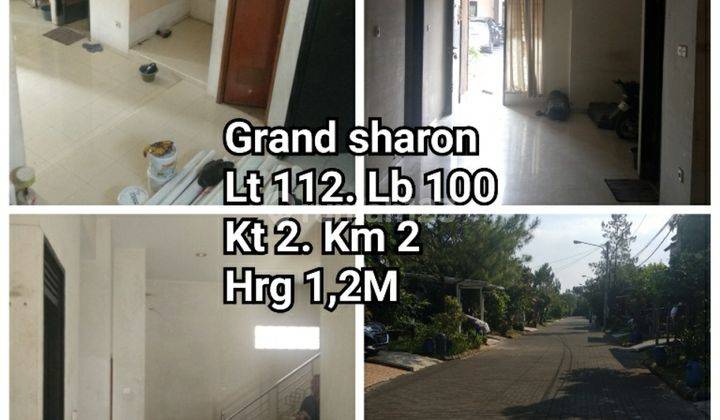 Grand Sharon. Rumah Cluster Dijual Sayap Soekarno Hatta . Bandung Timur 1