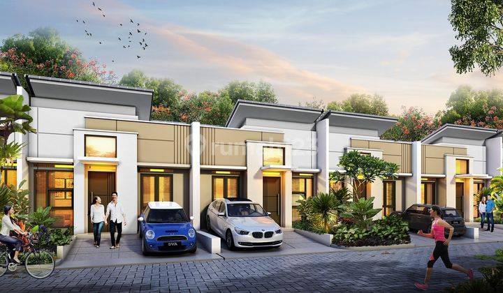 Rumah Cluster Dalam Perumahan Elite di Galuh Mas Karawang Barat 2