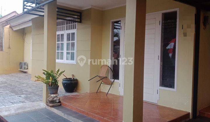 Rumah Murah Pamulang Estate Luas Tanah 213 m ( 13,3 m  X 16 m) seharga NJOP 1 M, Lingkungan Asri, view Lapangan Hijau 1