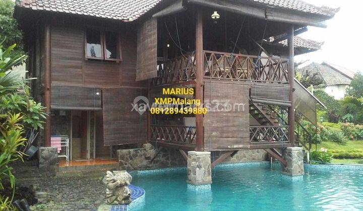 Villa Jalan Bukit Berbunga Kota Batu Lokasi Strategis 1