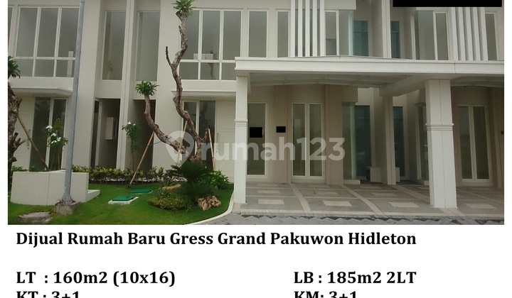 Rumah Grand Pakuwon Dkt Citraland Graha Natura Royal Residence