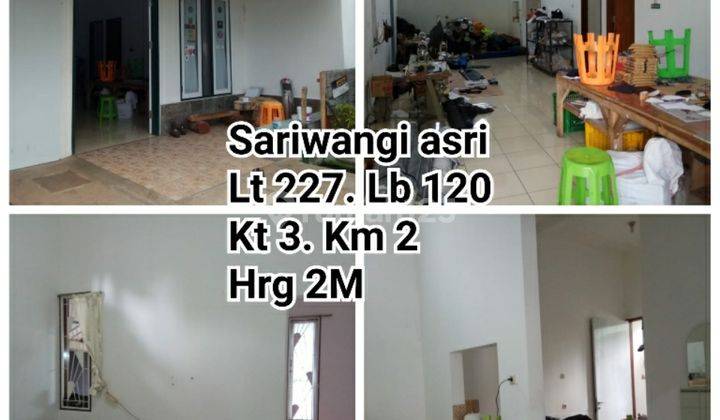 Sariwangi. Rumah Dijual Sayap Setraduta Bandung Utara 1