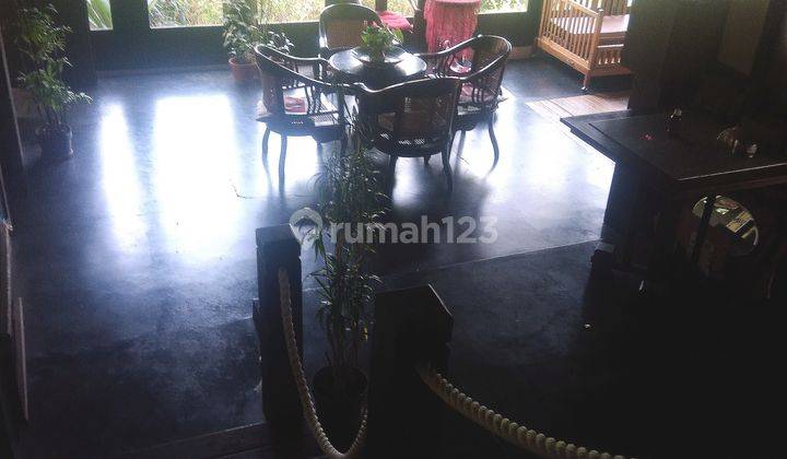 Rumah Padasuka Raya Bandung Utk Cafe Vila Gaya Etnik Ada View 2