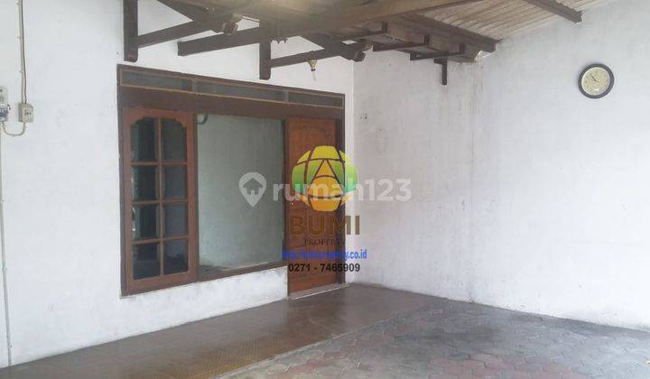 Rumah solo kota siap huni bisa untuk usaha 2