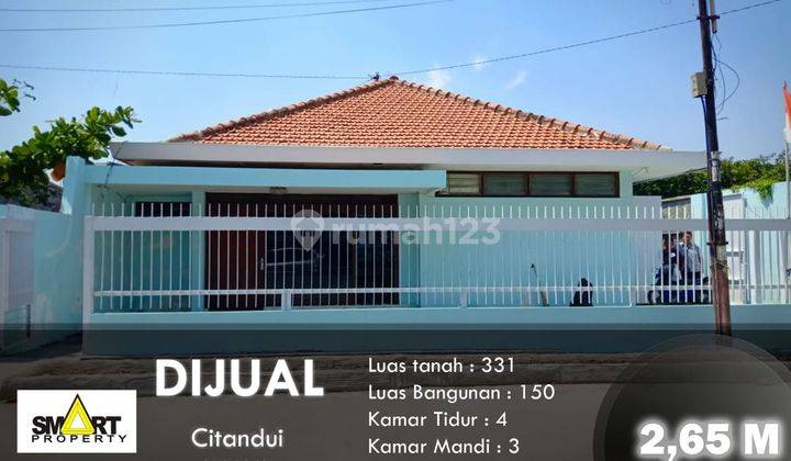 Jual Rumah Citandui Selatan Jalan Lebar  1