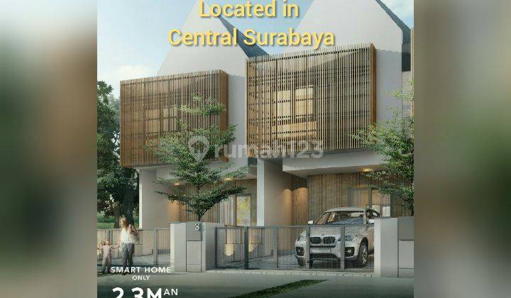 A.22.Rumah KANELA di SURABAYA TIMUR - STOCK 1 TERAKHIR (BEST SELLER) - SMART BOUTIQUE HOME, PRIME LOCATION and TOTALLY DIFFE UNIQUE DESIGN  (GRADE A++) 1