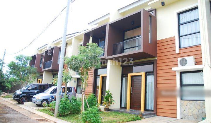 Dijual cepat rumah dalam cluster Menjangan , dekat ke stasiun pondok Ranji. 1