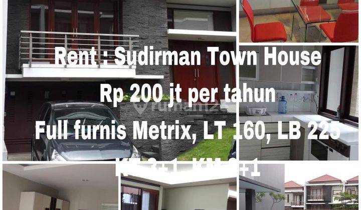 Rumah strategis di Sudirman Townhouse, Kota Bandung 1