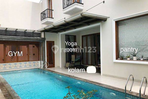 Rumah Bagus Jalan Cipaku Kebayoran Baru Senopati Murah 30M Ada Pool 2