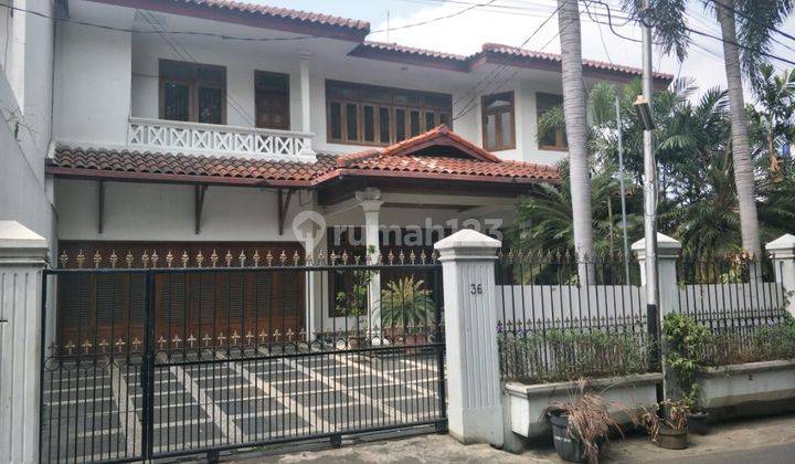 Rumah 2 Lantai Jl H Syahrin Gandaria Utara Kebayoran Baru lT.738m  Lok Strategis Hit Tanah Muraahh 1