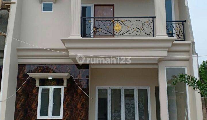  Di jual rumah tanah baru Depok ready siap huni tanpa dp dekat KRL stasiun pintu toll-halte busway tempat wisata,area perkantoran,dan kuliner dan pusat pendidikan 1