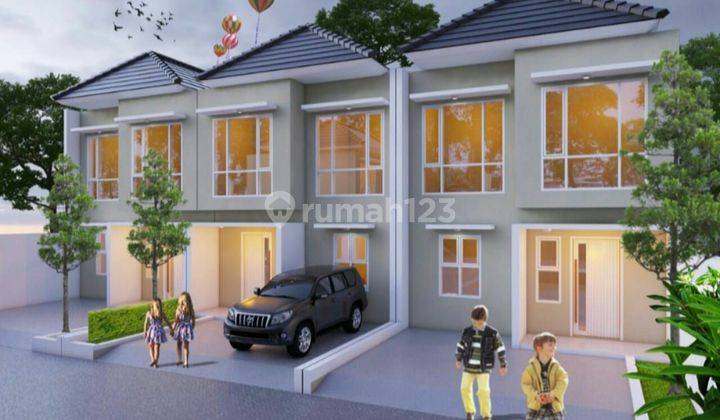 RUMAH 2LANTAI HARGA 1LANTAI DI RIUNG BANDUNG CIPAMOKOLAN 725JUTA 2