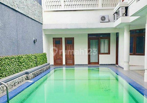 Rumah Bagus Jalan Goa Senopati Kebayoran Baru dekat SCBD Sudirman Murah 1