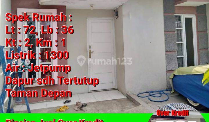 Rumah Murah Over Kredit Siap Huni di Rancamanyar Dkt Cibaduyut &amp; Buahbatu 1