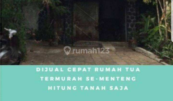 Rumah Tua Hitung Tanah Jl. Mendut Menteng Jakarta Selatan ST-R786 2