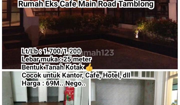 Rumah eks Cafe mainroad tamblong, Bandung 1