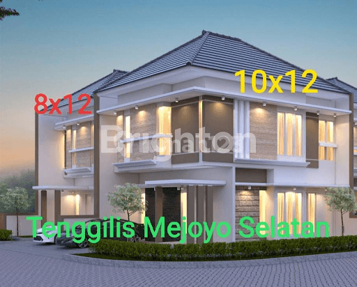 rumah minimalis 2 lantai di Tenggilis Mejoyo Selatan 1