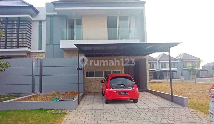 Rumah di Graha Natura, Baru Gress, Minimalis, Lingkungan Elite, Row Jalan depan Lebar, Bisa untuk Rumah Tinggal/Kantor 1