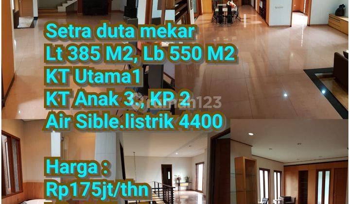 Rumah Setraduta Mekar, Bandung Utara 1