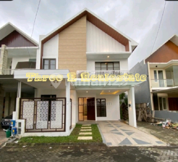 Rumah design minimalis baru selesai bangun dekat kampus