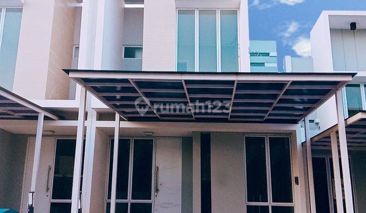 Rumah Minimalis Hadap Timur Cluster Yarra, Jakarta Garden City dekat mal AEON ada pool CASH/KPR 1