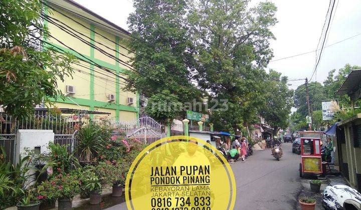 TerMURAH Rumah Jl Pupan Pondok Pinang Lt 455 m2 Kebayoran Lama Jakarta Selatan dekat Pondok Indah 2