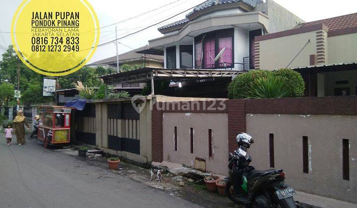 TerMURAH Rumah Jl Pupan Pondok Pinang Lt 455 m2 Kebayoran Lama Jakarta Selatan dekat Pondok Indah 1