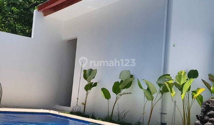 Rumah/Villa ada Swimming poll sejuk dan Asri di bantul 1