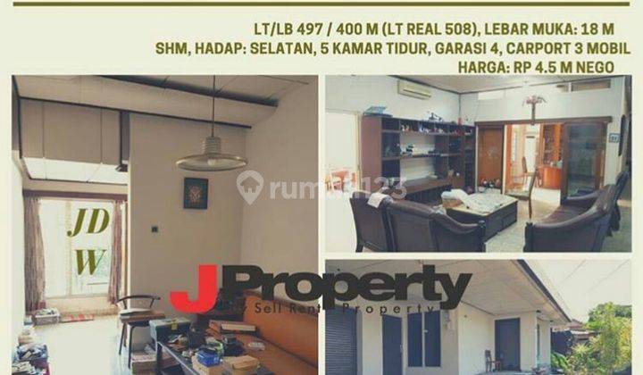 Rumah Asri Luas 500 meter di Sayap Sukajadi Bandung 1