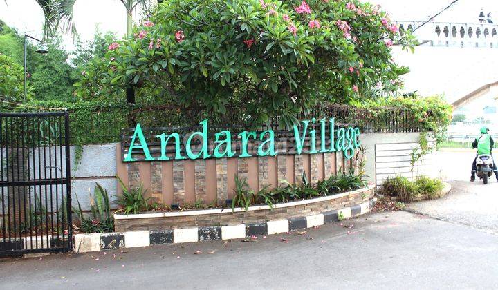 Rumah Signature di Andara Village Lokasi depan dan tanah luas 1,200 sqmtr- banyak alternatif untuk redesign 2