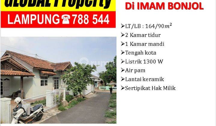 Rumah di Imam bonjol siap huni 1