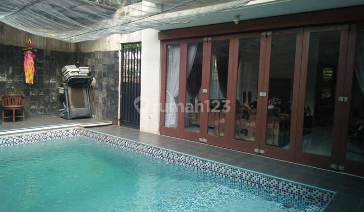 rumah mewah ada pool di bintaro sek 9 harga miring 2