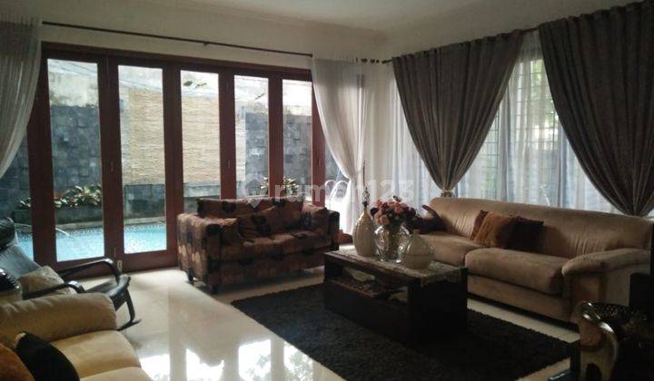 rumah mewah ada pool di bintaro sek 9 harga miring 1