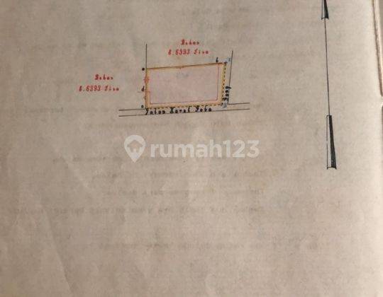 Rumah hitung tanah muat motor di Setiabudi dkt polsek dan SMAN 3 Jkt 2