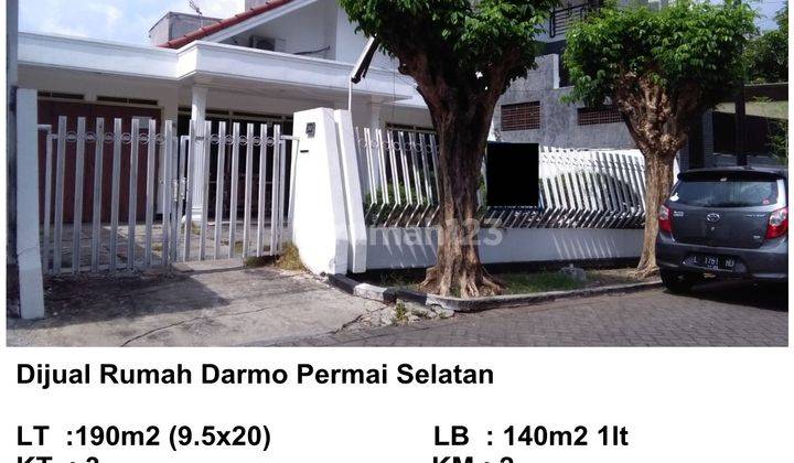 Rumah Darmo Permai Selatan dekat Kupang indah Sukomanunggal jaya Darmo baru Sdps Sdpu Puncak permai 2