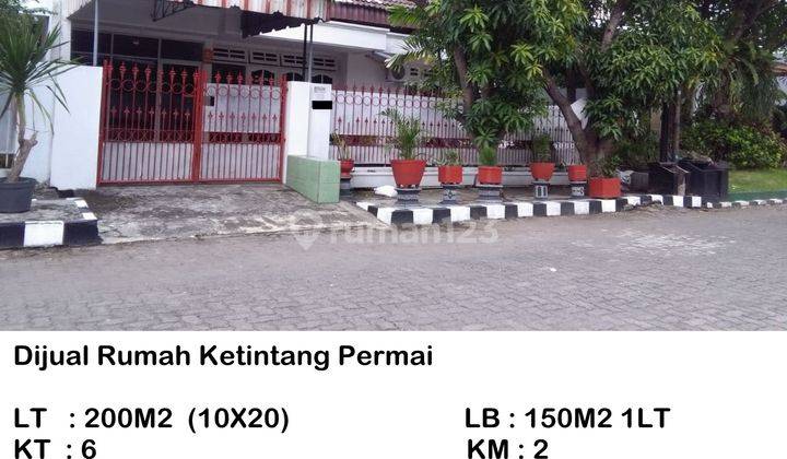 Rumah Ketintang Permai Dkt Darmo Permai, Citraland 1