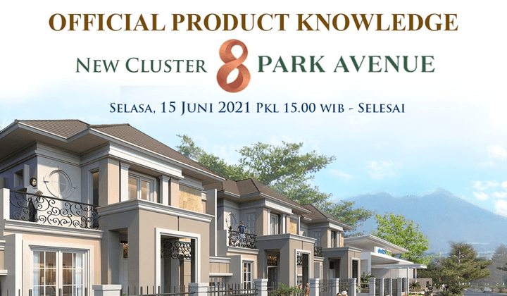 Citra Sentul Cluster Park 8 Avenue Ciputra dekat Sirkuit Sentul Bogor 1