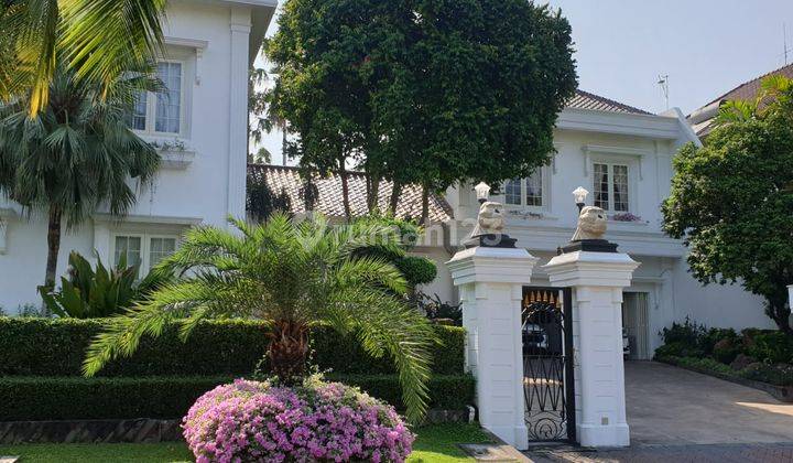 rumah mewah american classic taman hunian satelit perumahan elite sby barat 57M nego bagus 1