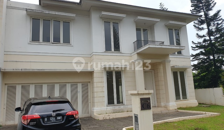 Rumah cantik modern di perumahan elit terkemuka di Alam Sutera