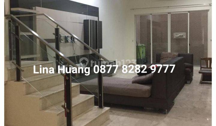 UNIT LANGKA , RUMAH GANDENG DOUBLE DEKKER CROWN MANSION , LIFT , RENOVASI TOTAL 90% 2