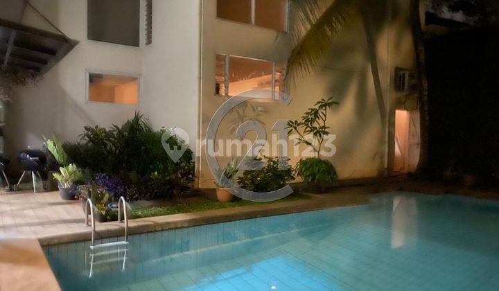 Rumah Gandeng Pool Cakep Cilandak Luas Tanah 661m2,  @LST/S/3483