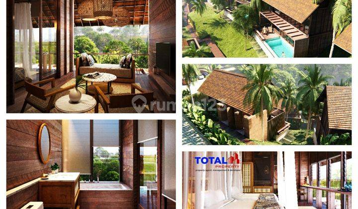 VILLA , VILLA RESIDENCE MODERN Minimalis Type 128/196 2 Br Private Pool, View Lembah Sungai di Ubud, Gianyar 2