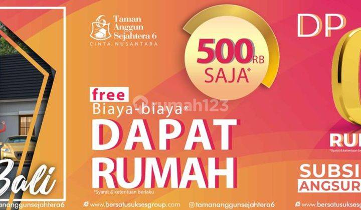 500Rb DIPAKAI NGEMALL HABIS.. BELIIN RUMAH AJA Taman Anggun Sejahtera 1