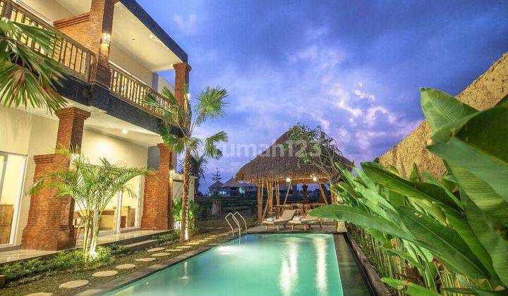 vila besar view sawah harga murah di ubud 1