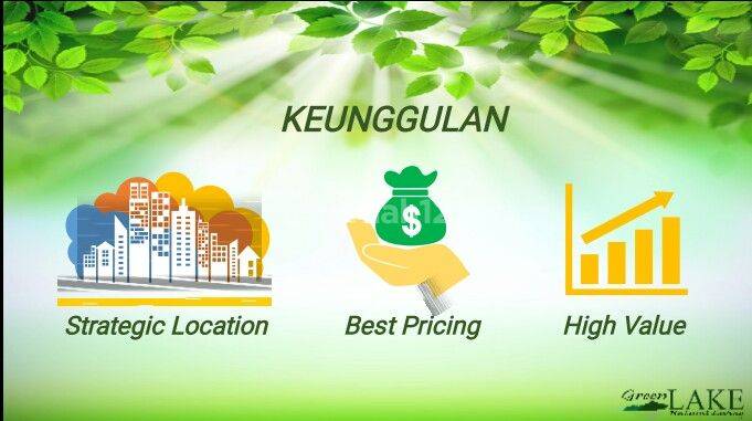 A.34.Rumah GREENLAKE Residence dekat MERR di SURABAYA TIMUR - STOCK 6 Unit TERAKHIR - MURAH, Berlokasi dekat Jalan MERR dan OERR Surabaya (GRADE A++) 2