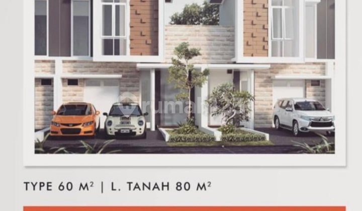 Rumah baru design Town House di cluster one gate Dieng Rumah baru design Town House di cluster one gate Dieng