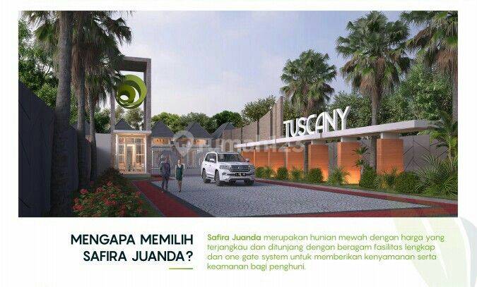 A.21.B.2.Rumah SAFIRA JUANDA RESORT - Bagai Batu SAFIR BERKILAU, yang diburu Banyak Orang di Juanda (GRADE A++) 2