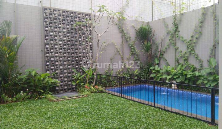 Modern Nice House In Housing With Pool Compound In Kemang Area 2